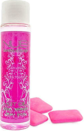 Nuei Nuei Cosmetics Massage Oil Hot Oil Heat Effect with Scent Bubblegum 100ml
