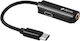 Devia Smart Μετατροπέας USB-C male σε 3.5mm female 1τμχ