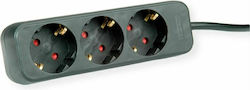 Roline Power Strip 3 Sockets with 1.5m Cable Roline Power Strip 3 Sockets with 1.5m Cable