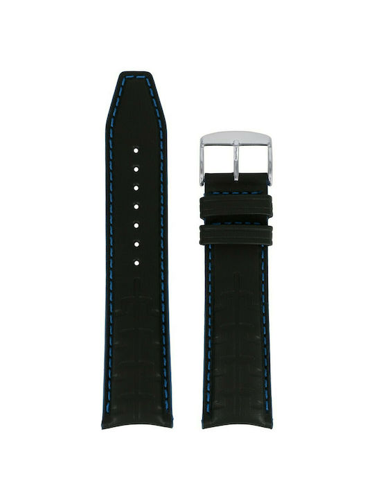 Rochet Leather Strap Black 20mm