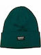 212.BU03.18 Beanie Men's Knitted Beanie in Green Color