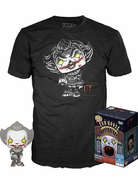 Funko Pop! Tees Filme: IT - Stephen King's - Pennywise Varianta produsului (M) (L) Ediție Specială