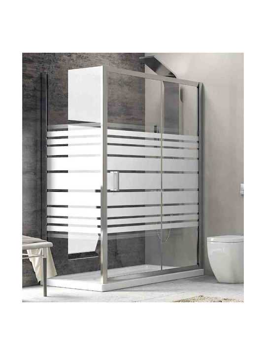 Karag New Flora 500 + New SN-10 Cabin for Shower with Sliding Door 100x90x180cm Serigrafato