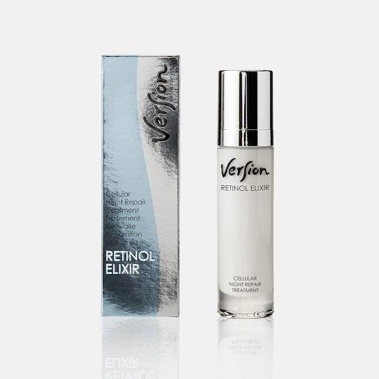 Version Retinol Elixir Κρέμα Προσώπου Νυκτός για Αντιγήρανση & Ατέλειες με Ρετινόλη & Υαλουρονικό Οξύ 50ml