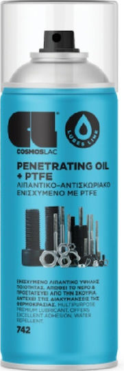 Cosmos Lac Λιπαντικό Σπρέι 400ml Penetrating Oil + PTFE