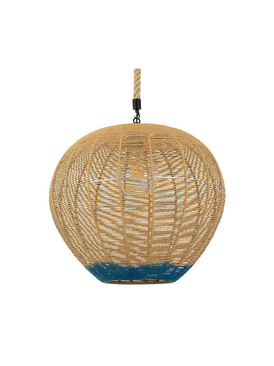 GloboStar Simon Pendant Lamp with Rope E27 Beige