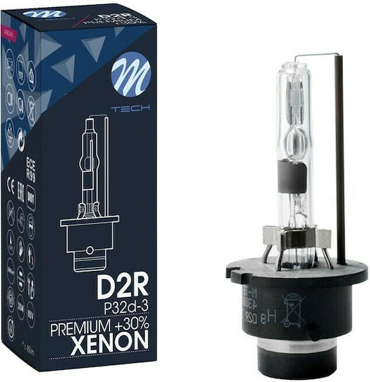 M-Tech Motorcycle Lamp P32d-3 Premium D2R Halogen 4300K Natural White 12-24V 35W