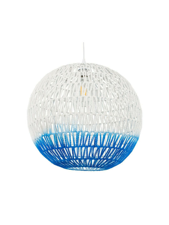 GloboStar Simon Pendant Lamp with Rope E27 White