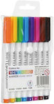 Comix Whiteboard Markers Multicolour 8pcs