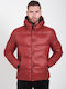 Winter Jacke Puffer Burgundisch