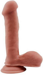 Chisa Novelties Topless Lover T-skin Real So Natural Realistic Dildo with Balls and Suction Cup Flesh 19cm