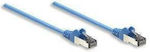 Intellinet S/FTP Cat.6 Ethernet Network Cable 1m Blue 1pcs