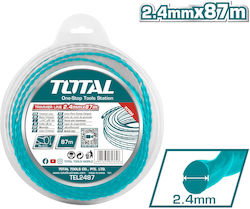 Total Round Twist Brush Cutter Trimmer Line 2.4mm 87m TEL2487