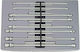 Force Hexagonal Breakable Sockets Set No 7-19mm