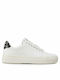 DKNY K4146126 Γυναικεία Sneakers Λευκά/Μαύρα