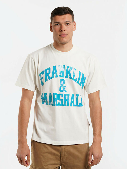 Franklin & Marshall Tricou Alb