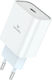 Leewello Charger Without Cable with USB-C Port 20W Power Delivery Whites (CDQ-093)