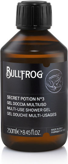 Bullfrog Secret Potion No3 Αφρόλουτρο σε Gel για Άνδρες & Άρωμα Καραμέλα 250ml