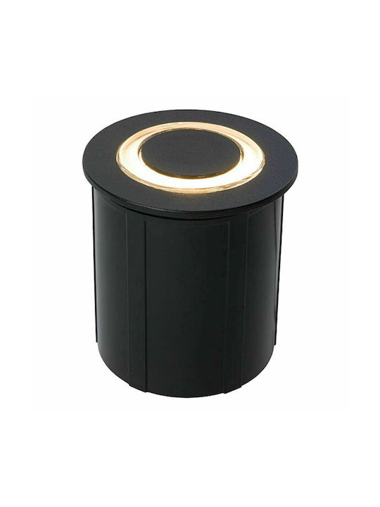 Nowodvorski Circlet Spot Outdoor Floor Lamp 3W with Warm White Light IP65 Black