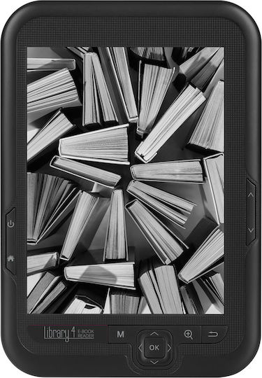 Kruger & Matz Library 4 6" (8GB) Μαύρο