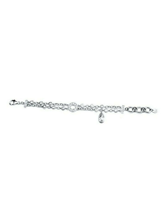 GC Watches Bracelet Chain made of Silver with Zircon