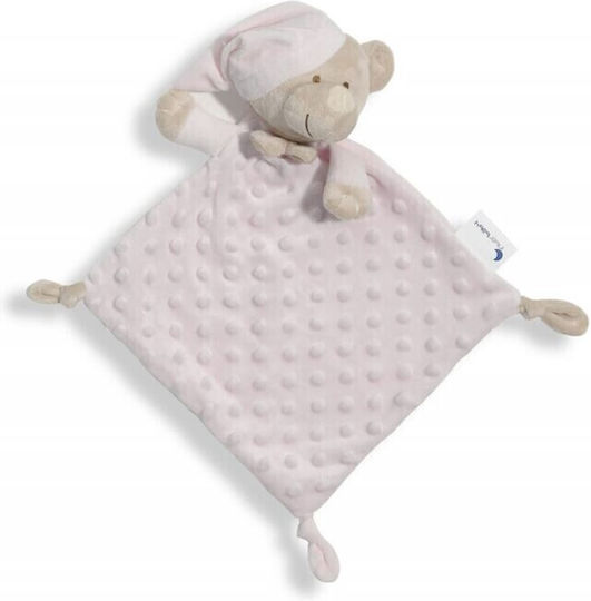 Interbaby Πανάκι Μωρού Bear Ροζ