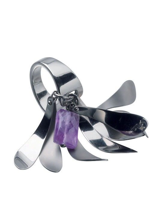 Breil Women's Steel Ring