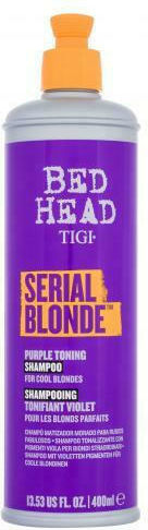 Tigi Serial Blonde Purple Toning Sampon de par pentru Vopsit Păr 400ml