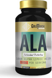 GoldTouch Nutrition ALA Acid Alfa Lipoic 500mg 60 capace