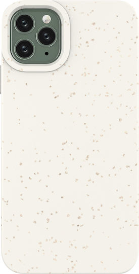 Hurtel Eco Back Cover Plastic 2mm Alb (iPhone 11 Pro)