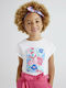 Mayoral Kids Blouse Short Sleeve White