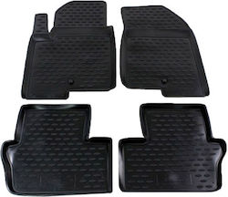 Carner Set Front and Back 5pcs for Hyundai Santa Fe 2006-2012 Black