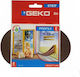 Geko Rubber Draft Stopper Window / Door in Brow...