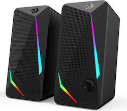 Redragon GS510 Waltz 2.0 Speakers with RGB 6W Black