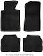 Carner Set of Front and Rear Mats 4pcs for Volkswagen Jetta 2006-2011 Black