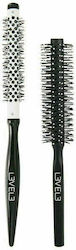 L3vel3 Brush Set Hair for Straightening 2pcs