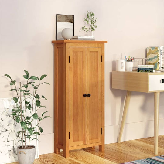Δίφυλλη Ντουλάπα 50x25x110cm Ξύλο Δρυός Δίφυλλη Ντουλάπα 50x25x110cm Ξύλο Δρυός