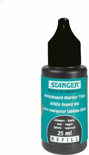 Stanger Ανταλλακτικό Μελάνι για Μαρκαδόρο Μαύρο 25ml