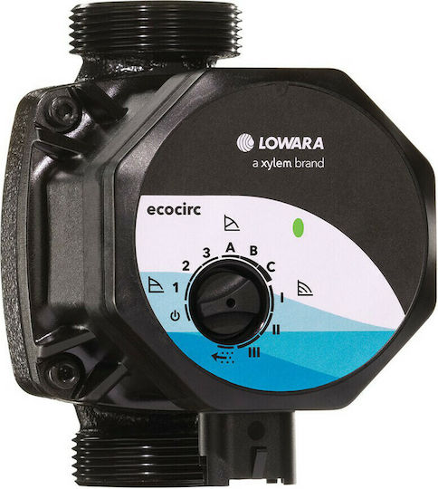 Lowara Ecocirc S 32/4 Ηλεκτρονικός Κυκλοφορητής Θέρμανσης / Κλιματισμού 180mm