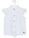 Kids One Color Shirt Sleeveless White