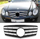 Carner Μάσκα για Mercedes-Benz E-Class W211 2006-2009 AMG Look Μαύρο/Χρώμιο