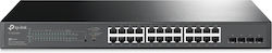 TP-LINK Jetstream TL-SG2428P Managed L2 PoE+ Switch with 24 Gigabit (1Gbps) Ethernet Ports and 4 SFP Ports