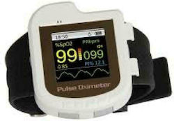 Mobiak Wrist Pulse Oximeter White/Black 0801028