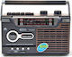 Portable Radio-CD Player YG-333U Equipped with MP3 / USB / Cassette / Radio Black