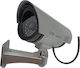 Dummy Surveillance Bullet Camera Silver
