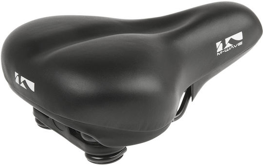 M-Wave Elast L City Σέλα Ποδηλάτου Μαύρη 265 x 200 mm