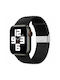 Hurtel Fabric Strap Fabric Braided Black (5) (Apple Watch 44/45/46mm/Ultra 49mm) 6237854