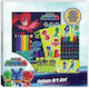Diakakis PJ Masks Painting Set in Case Colouring Set 33x33cm 23pcs