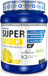 Quamtrax Nutrition Super Shock Supliment Pre Workout 600gr Lămâie 01-302-117-02