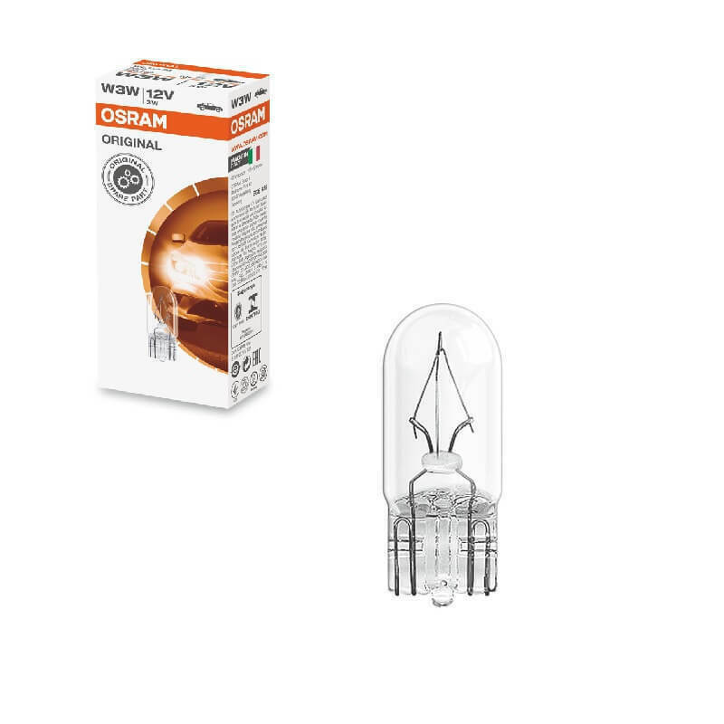 Osram Λάμπα Αυτοκινήτου 2821 T10 / W3W Αλογόνου 12V 1τμχ 0015484 ...